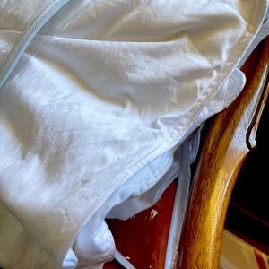 Cotton soft blanket filled with pure silk